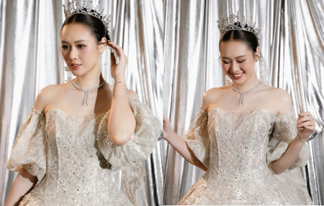 Diễn viên Anh Phạm trình diễn vedette, đeo trang sức 6,5 tỉ đồng