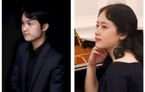 2 tài năng trẻ piano Nguyễn Đăng Quang và Trần Yến Nhi biểu diễn tại TPHCM