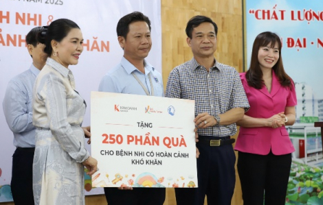 Hỗ trợ bệnh nhi có hoàn cảnh khó khăn, tri ân gia đình người hiến tạng