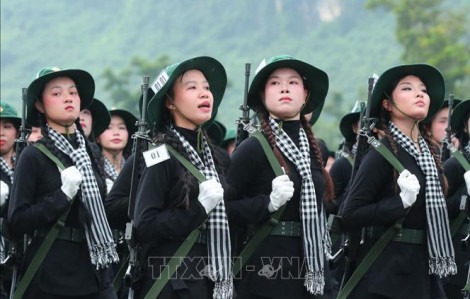 Hợp luyện lần 1 chuẩn bị cho Lễ diễu binh, diễu hành Kỷ niệm 80 năm Quốc khánh