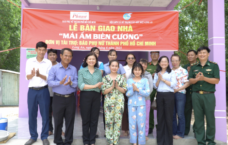 Thêm 1 mái ấm của Báo Phụ nữ TPHCM được xây trên vùng biên cương