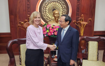 Tổng lãnh sự Mỹ Susan Burns chào từ biệt TPHCM sau nhiệm kỳ nhiều dấu ấn