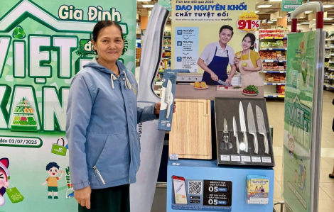“Tích tem đổi dao” gây sốt tại các siêu thị Co.opmart