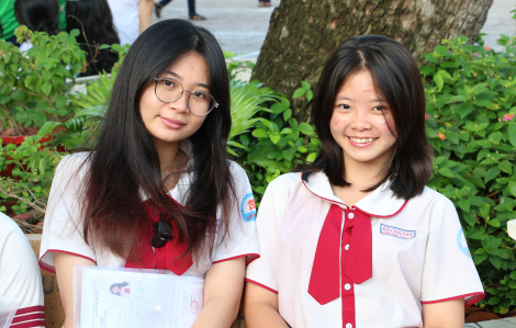 Thí sinh thi tốt nghiệp THPT bắt đầu giờ thi môn tự chọn