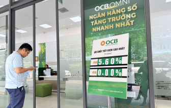 Tiền gửi vào các ngân hàng vẫn tăng mạnh, dù lãi suất thấp nhất trong 15 năm