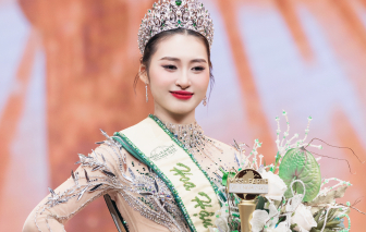 Nữ sinh 19 tuổi đăng quang Hoa hậu Trái đất Việt Nam 2025