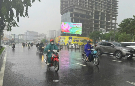 Thời tiết TPHCM ngày 29/6: Mưa dông xuất hiện bất chợt