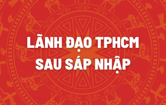 [Infographic] Lãnh đạo TPHCM sau sáp nhập