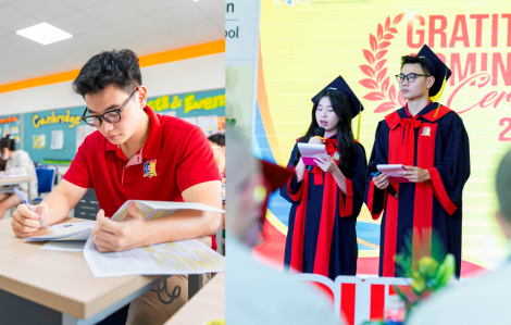 Bí quyết “xây kho báu” của người mẹ có con giỏi 3 thứ tiếng, dịch cabin hội nghị quốc tế từ lớp 12