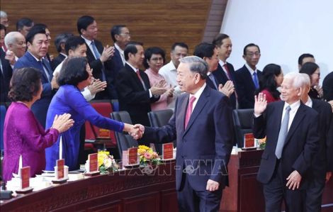 Tổng bí thư Tô Lâm dự lễ công bố thành lập TPHCM mới