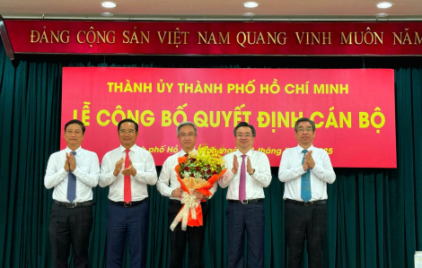 Thành ủy TPHCM công bố nhiều nhân sự chủ chốt