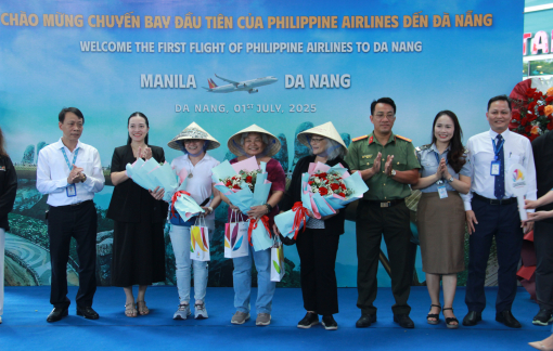 Hãng hàng không Philippine Airlines có chuyến bay đầu tiên tới Đà Nẵng