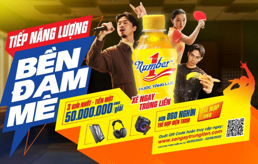 Cùng rapper Đen tiếp năng lượng để dễ dàng trúng hơn 860.000 giải thưởng khủng trị giá tới 10 tỉ đồng