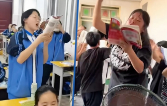 Nhiều trường ở Trung Quốc cho học sinh nhảy múa khi học để tăng trí nhớ