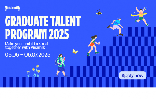 Công ty sữa hàng đầu Việt Nam mở đơn tìm kiếm nhân lực tài năng trẻ