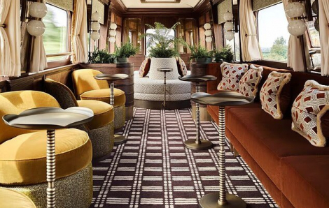 Bên trong chuyến xe lửa giá vé đắt đỏ nhất thế giới, có spa và bữa ăn gắn sao Michelin