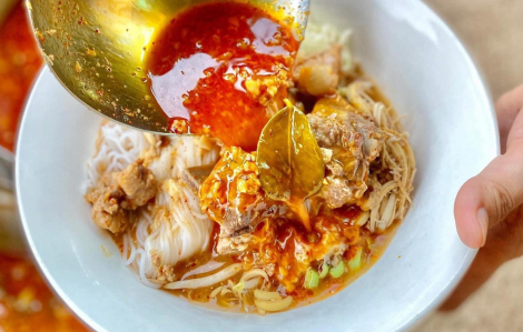 Nền ẩm thực trong các món sợi truyền thống của Lào