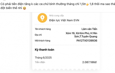 Người dân than giá điện tăng, EVN rà soát