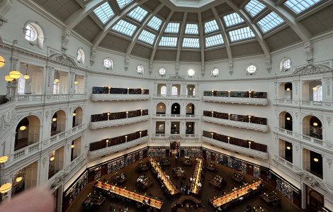 Thư viện bang Victoria: Không gian yên bình giữa lòng Melbourne