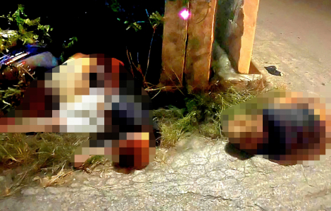 3 nam thanh niên bị tai nạn trong đêm, 2 người tử vong