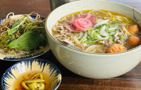 Bún bò Huế là di sản văn hóa phi vật thể quốc gia