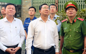 Chủ tịch UBND TPHCM chỉ đạo nóng vụ cháy tại cư xá Độc Lập