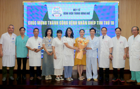 Bệnh nhân ghép tim thứ 18 tại Bệnh viện Trung ương Huế xuất viện khỏe mạnh