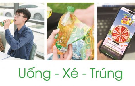 Chỉ với 2 thao tác đơn giản, dễ dàng trúng hàng trăm triệu đồng khi uống Trà Xanh Không Độ