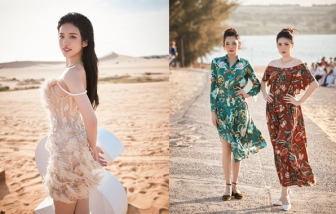 Top 3 Hoa hậu Biển Việt Nam toàn cầu khoe sắc trên sàn catwalk