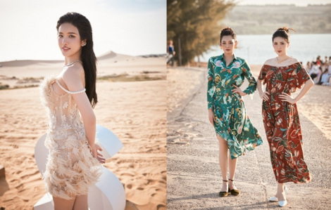 Top 3 Hoa hậu Biển Việt Nam toàn cầu khoe sắc trên sàn catwalk