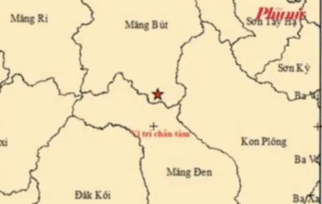 Quảng Ngãi tiếp tục ghi nhận động đất