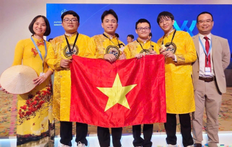 Đội tuyển Việt Nam giành 4 Huy chương Vàng tại Olympic Hóa học Quốc tế 2025