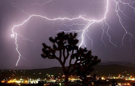 Bị sét đánh chảy máu não khi đang làm đồng