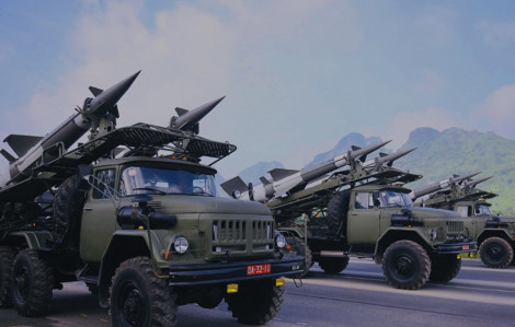 Dàn khí tài hiện đại của Việt Nam lần đầu hợp luyện cùng các khối diễu binh, diễu hành