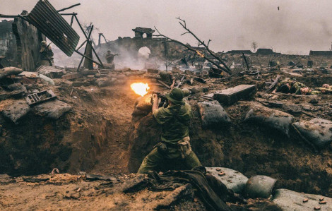 Phim "Mưa đỏ" nhá hàng những thước phim chiến tranh đầy ấn tượng