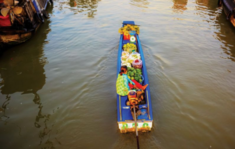 Chợ nổi Cái Răng vào top 10 khu chợ hấp dẫn của thế giới