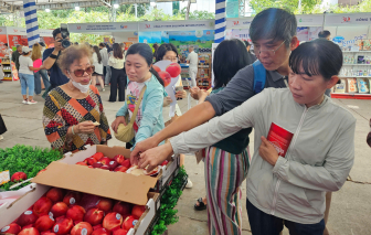 Người tiêu dùng TPHCM khám phá nông sản Mỹ