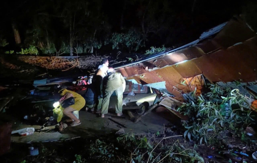 99 căn nhà ở An Giang bị sập và tốc mái do ảnh hưởng bão số 3