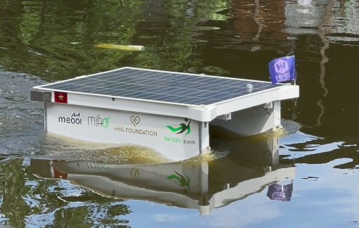 TPHCM đưa vào thử nghiệm robot gom rác dưới nước