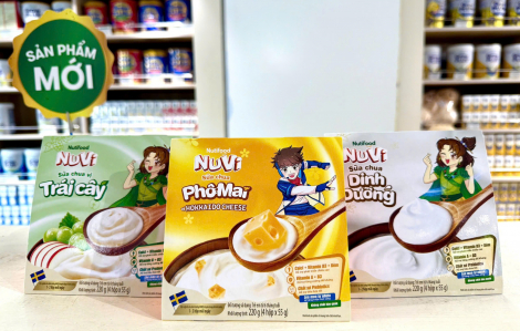 Nuvi Sữa chua phô mai vị Hokkaido Cheese - Món quà dinh dưỡng tiện lợi cho bé mỗi ngày