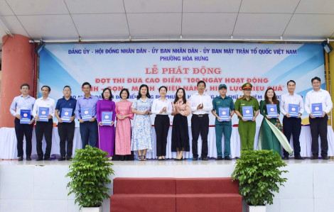 Phường Hoà Hưng phát động thực hiện 100 công trình thi đua thiết thực