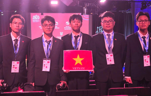 5 học sinh Việt Nam giành được cả 5 huy chương Olympic Vật lý quốc tế