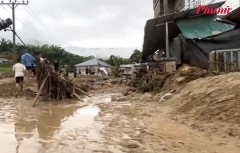 Mưa lớn tại Sơn La làm 4 người thiệt mạng và mất tích