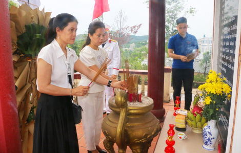 Ngôi đền tri ân 27 liệt sĩ nơi “vành đai diệt Mỹ”