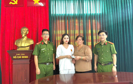 Cô gái trẻ trả lại 45 triệu đồng cho người đánh rơi