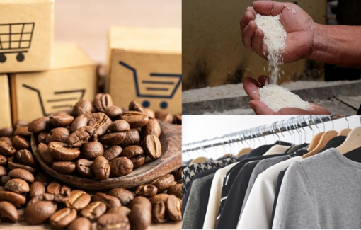 Cà phê, gạo, hàng may mặc... sắp "đội giá" vì thuế quan mới của Mỹ