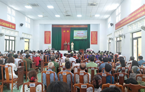 Xã Long Hòa, TPHCM phát huy sức mạnh nhân dân trong giữ gìn an ninh trật tự