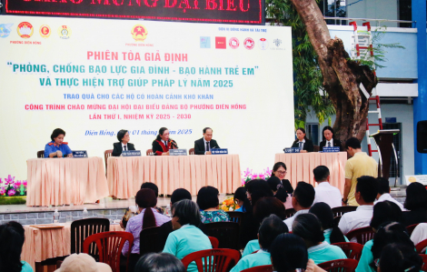 Phường Diên Hồng (TPHCM) nâng cao nhận thức về bạo lực gia đình qua phiên tòa giả định