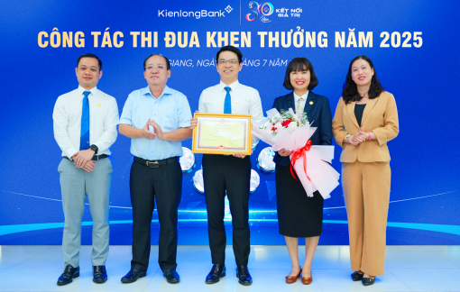 KienlongBank vinh dự nhận bằng khen của Chủ tịch UBND tỉnh An Giang