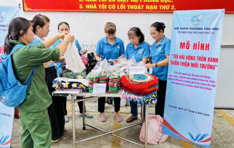 Phụ nữ phường Tân Hòa phát động 38 mô hình, phần việc hưởng ứng đợt thi đua cao điểm